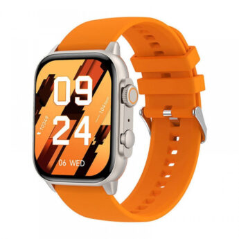 Colmi C81 Aluminium Smartwatch με Παλμογράφο - Πορτοκαλί (6972436984701)