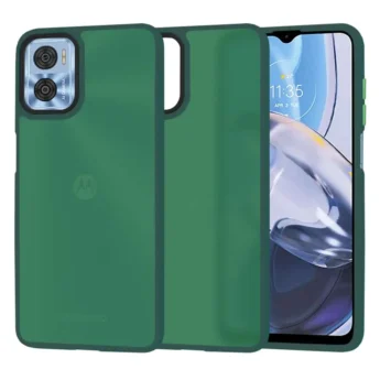 Θήκη - Techsuit HaloFrost Series - Motorola Moto E22 / E22i - Πράσινο (5949419146365)