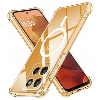 Θήκη - Techsuit Shockproof Clear Silicone - Motorola Moto G15 Power / G15 / G17 / G17 Power - Διάφανη (5949419328099)