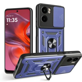 Θήκη - Techsuit - Σειρά Camshield - Motorola Moto G05 / E15 - Μπλε (5949419327726)
